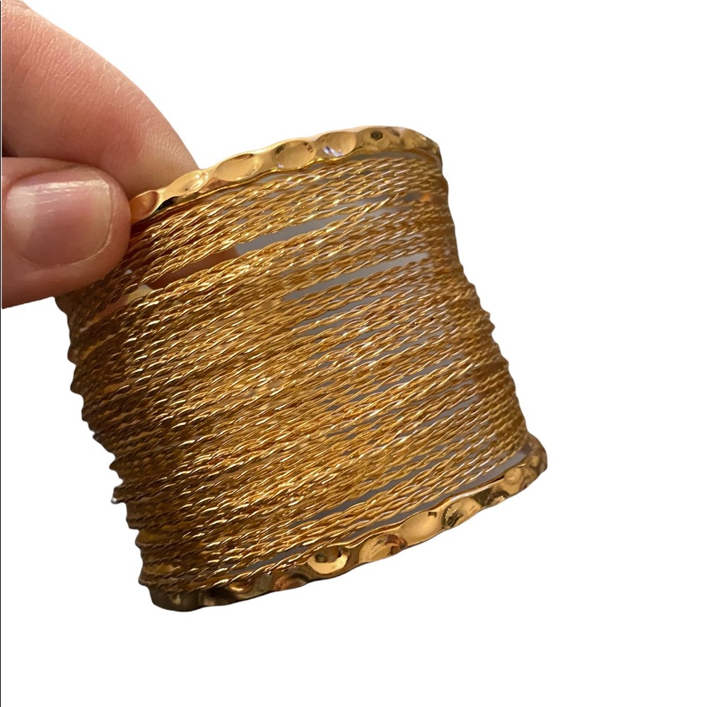Gold Bangle - Picture 2 of 2